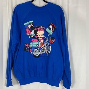 Women’s XL vintage Betty Boop sweatshirt